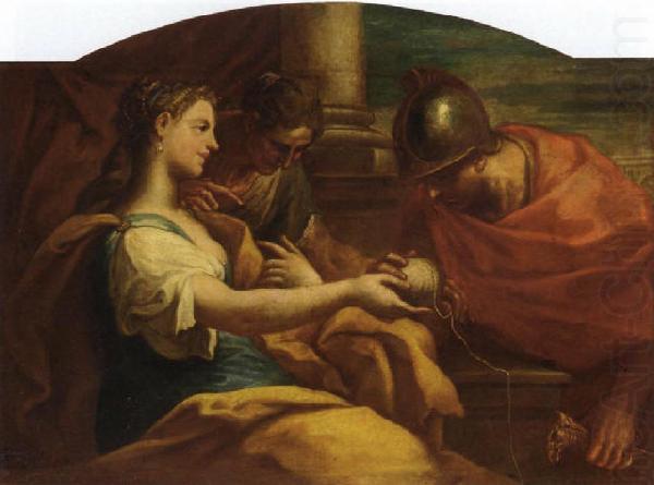 Niccolo Bambini Ariadne and Theseus china oil painting image